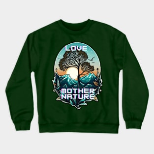 mother nature Crewneck Sweatshirt